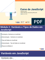 JavaScript Slides Modulo2 (Para Publicacao)
