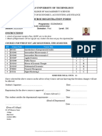 300L FS Course Form