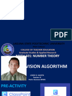 L. Gaceta Division Algorithm