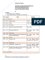 Jadwal - Kelas B - STIKes Panca Bhakti Bandar Lampung - 11-14 Januari 2024