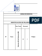 Matriz de Identificacion y Evaluacion de Los Riesgos MIPER