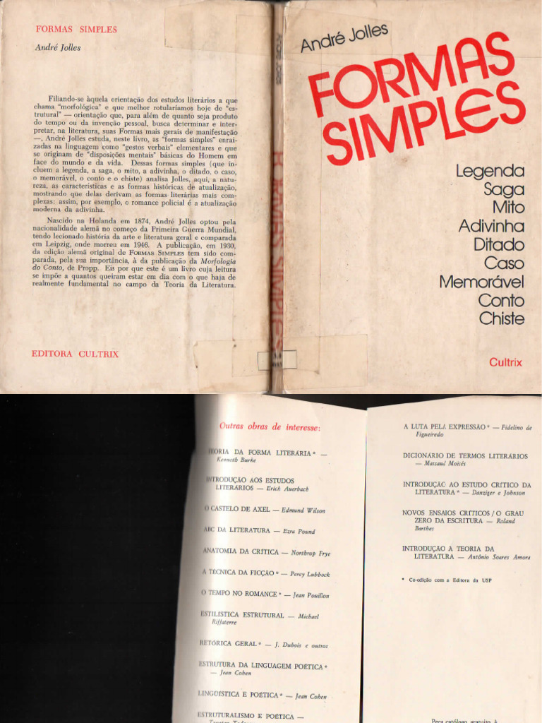 Andre Jolles Forma Simples PDF