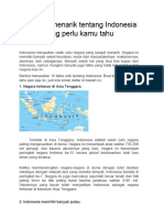 10 Fakta Menarik Tentang Indonesia Yang Perlu Kamu Tahu