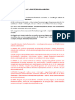 Afp Subs - Direitos Fundamentais