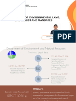 Framework of Environmental Laws October 17