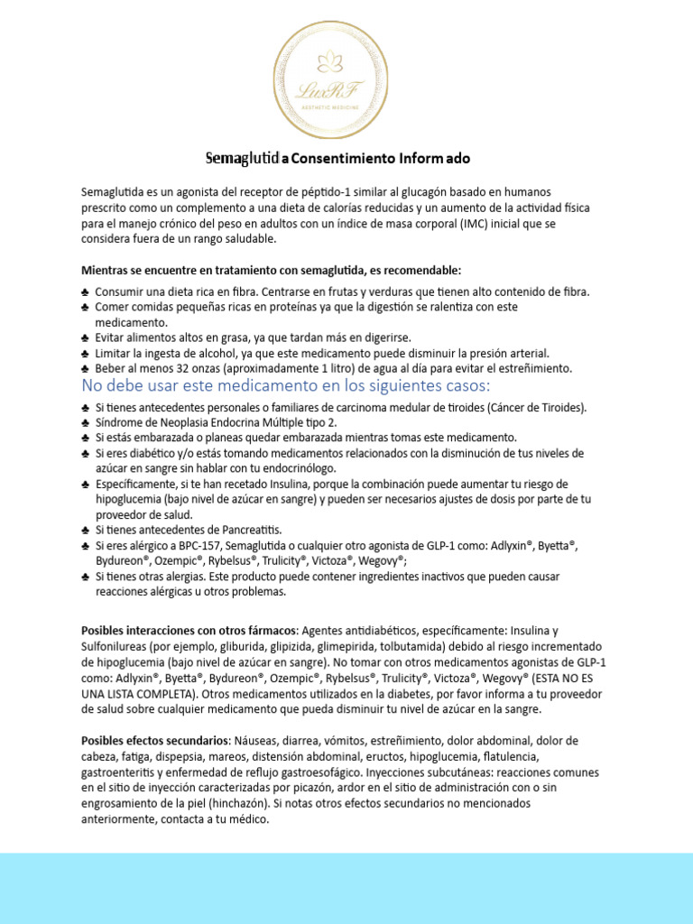 para que sirve la inyeccion semaglutide Semaglutide para la pérdida de peso y el tratamiento de la diabetes tipo 2