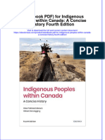 Etextbook PDF For Indigenous Peoples Within Canada A Concise History Fourth Edition