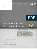 Ecuaciones Lineales