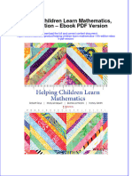 Helping Children Learn Mathematics 11th Edition Ebook PDF Version