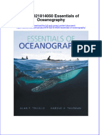 978 0321814050 Essentials of Oceanography