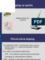 Doping Ve Sportu