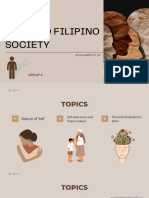 Self and Filipino Society: Group 4