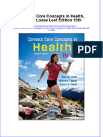 Connect Core Concepts in Health Brief Loose Leaf Edition 15th