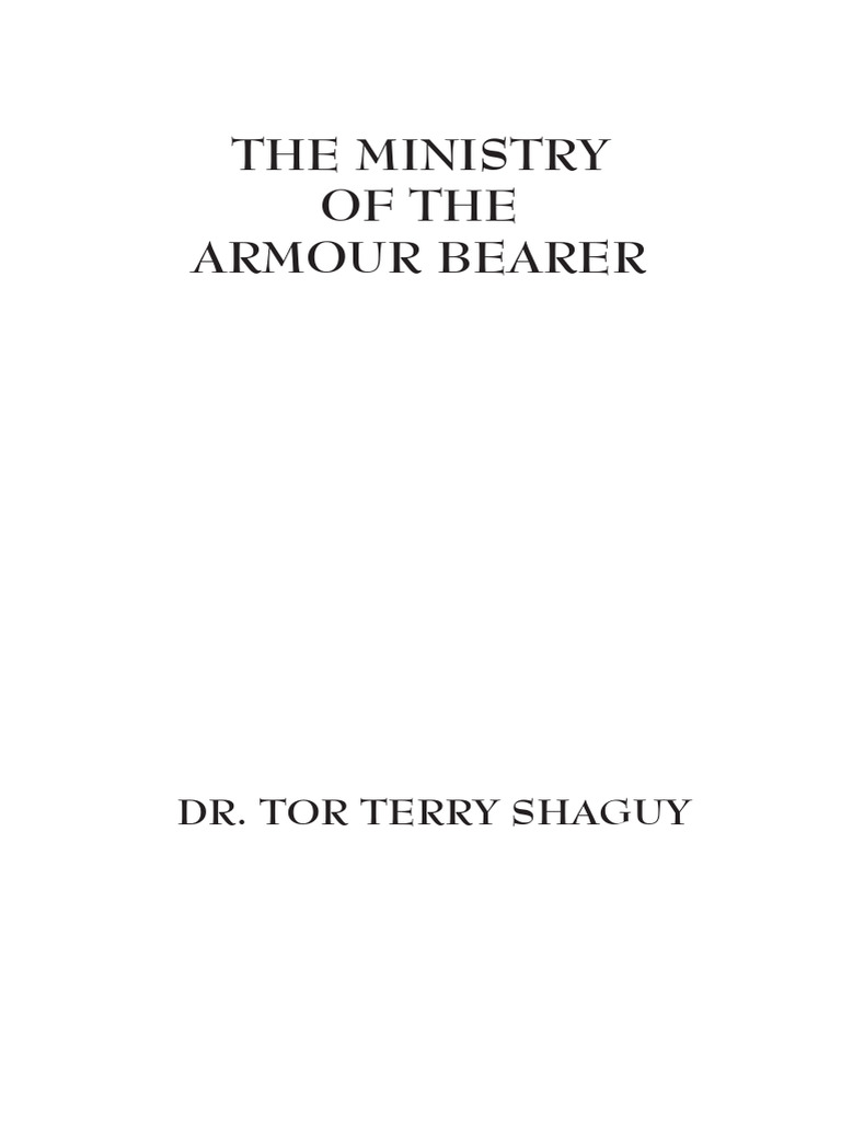 Ministry Sample | PDF