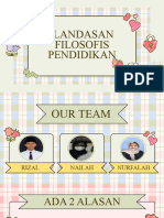 Landasan Filosofis Pendidikan (Kelompok 5)