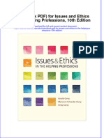 Etextbook PDF For Issues and Ethics in The Helping Professions 10th Edition