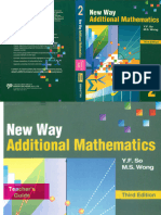 Book 2 - New Way Additional Mathematics Third Edition (Teacher's Edition)