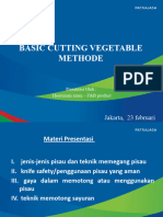 Basic Cutting Vegetable Methode