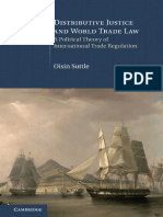 (Cambridge International Trade and Economic Law) Oisin Suttle - Distributive Justice and World Trade Law - A Political Theory of International Trade Regulation-Cambridge University Press (2017)