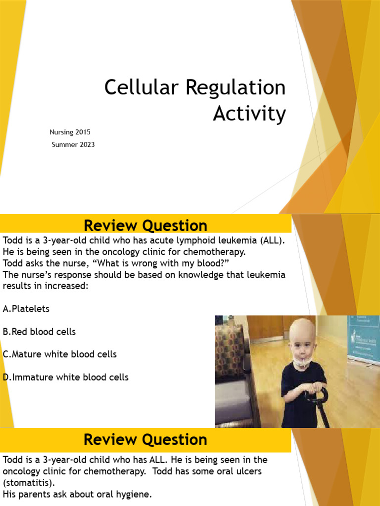 Cellular Regulation Activities Peds (S2023) PDF