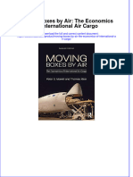 Moving Boxes by Air The Economics of International Air Cargo