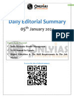 05 January 2024 - Daily Editorial Summary - English - Jitendra Kumar