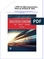 Etextbook PDF For Macroeconomics 10th Edition by Andrew B Abel