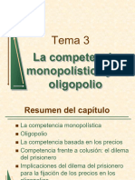 Competencia Monopolística de Precios