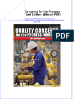 Quality Concepts For The Process Industry 2nd Edition Ebook PDF