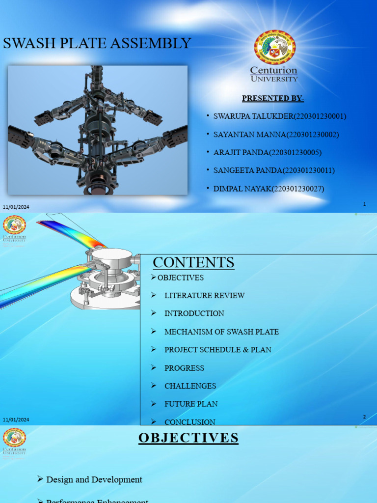 SWASH PLATE ASSEMBLY.ppt final PDF
