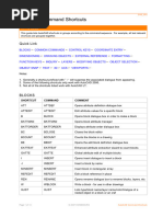 AutoCAD Shortcuts