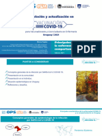 Principales Características COVID-19 y Comportamiento en Uruguay Unidad 1