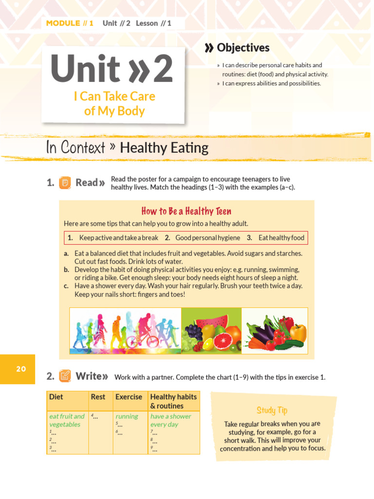 Healthy Habits Pdf