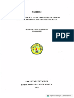Estimasi Produksi Dan Ketersediaan Pangan Lokal Di Provinsi Kalimantan Tengah