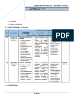 5° Grado - Actividad Del Dia 05 de Mayo