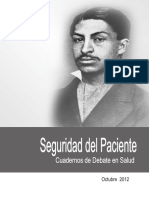 Cuaderno de Debate. Libro de Seguridada Del Paciente