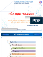 Hóa học Polymer - Chương 6 - Tính chất lưu biến và cơ học