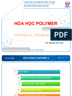 Hóa học Polymer - Chương 4 - Trùng ngưng