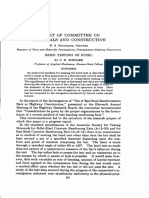 Report of Committee On Materials and Construction