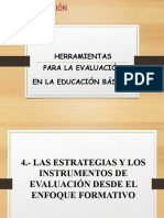 Las Estrategias y Los Instrumentos de Evaluación Desde El Enfoque Formativo Z.e.029