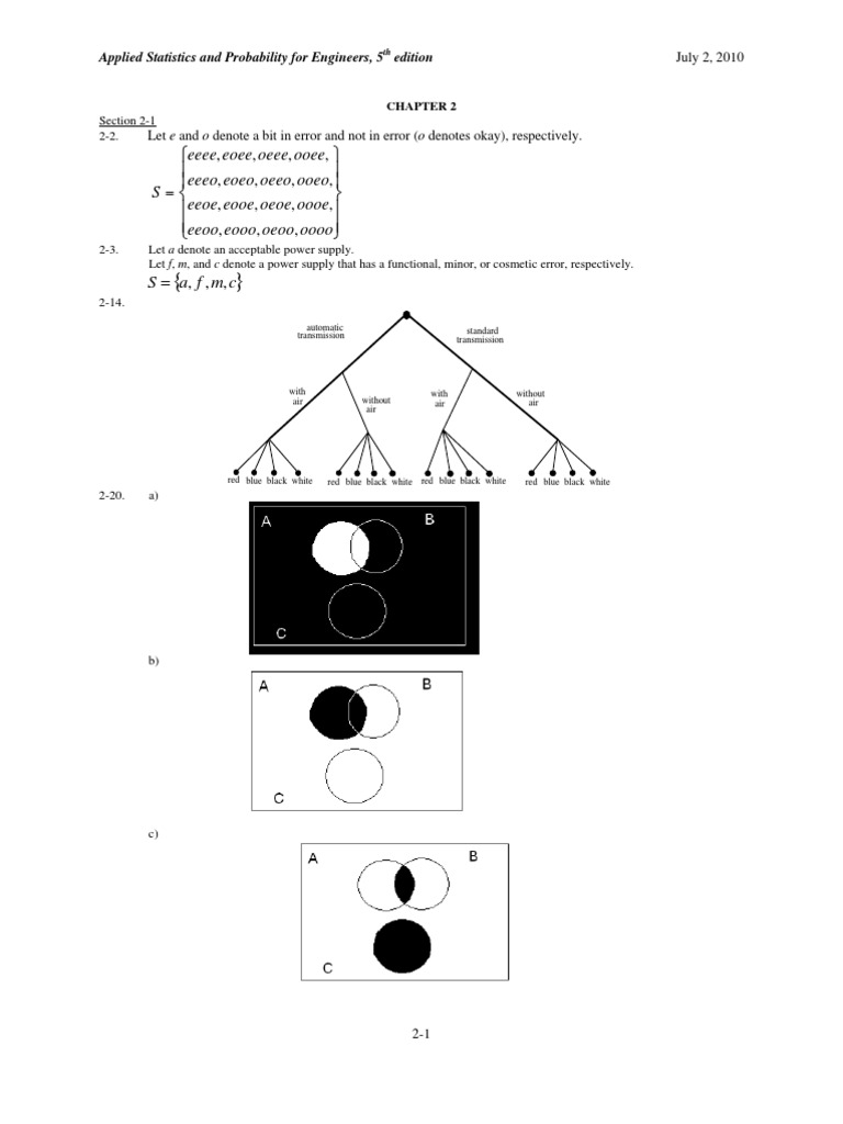 Exercises Solutions | PDF | Poisson Distribution | Teaching Mathematics