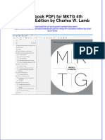 Etextbook PDF For MKTG 4th Canadian Edition by Charles W Lamb