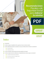 Ebook Recomendaciones Fiscales y de Seguridad Social para Elaborar La Nomina