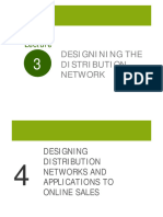 SCM Lecture 3 Designing The Distribution Network - Sheets