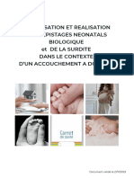 Document Dépistage Néonatal