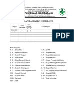 Laporan Harian Surveilance PKM Jagoi Babang