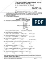 Maths Class Xii Chapter 08 Application of Integrals Practice Paper 08