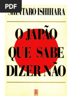 Shintaro Ishihara - o Japão Que Sabe Dizer não