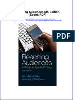 Reaching Audiences 6th Edition Ebook PDF