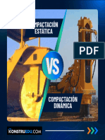 Compactación Estática Vs Compactación Dinámica